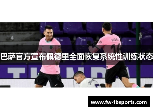 巴萨官方宣布佩德里全面恢复系统性训练状态 巴萨官方宣布佩德里全面恢复系统性训练状态